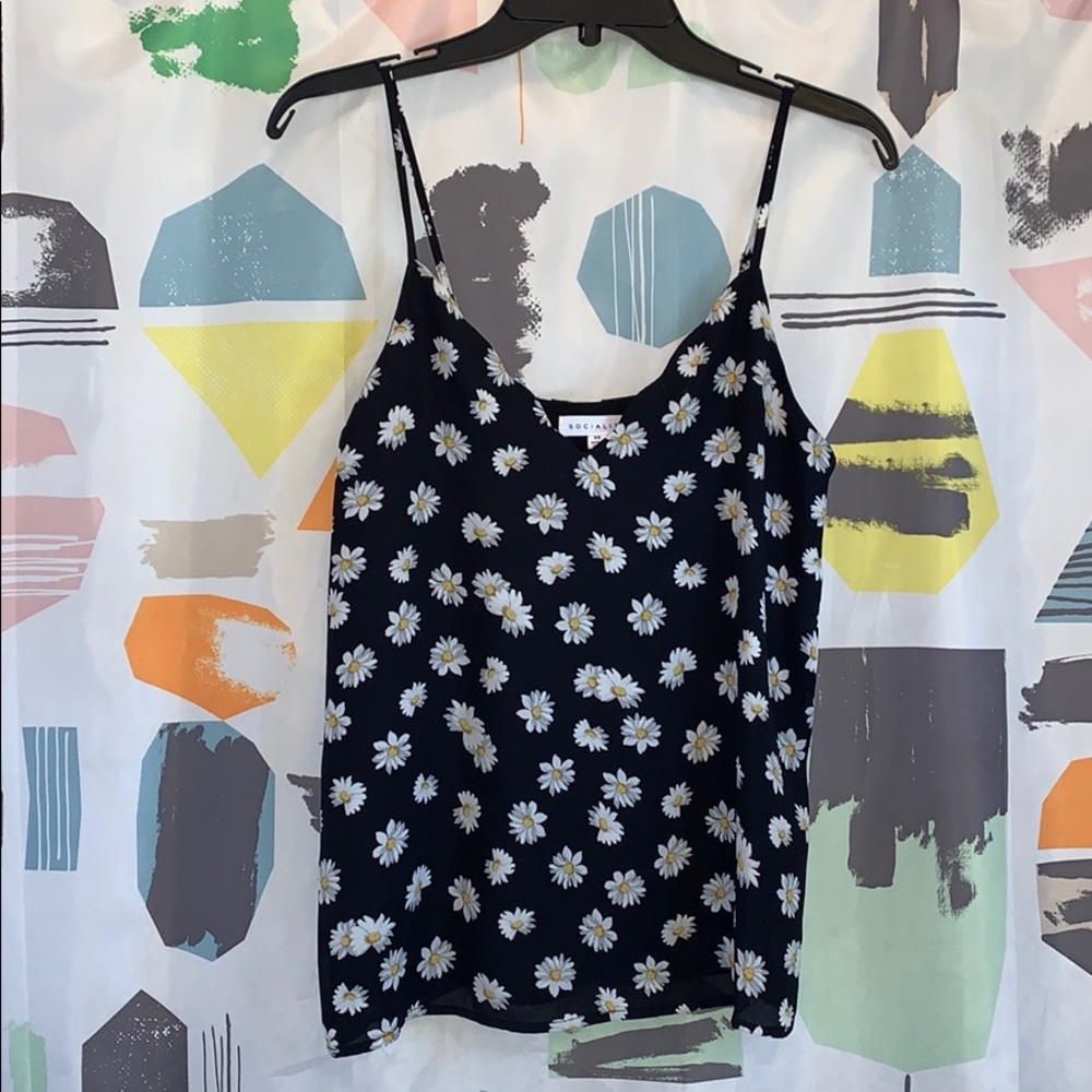Socialite daisy tank